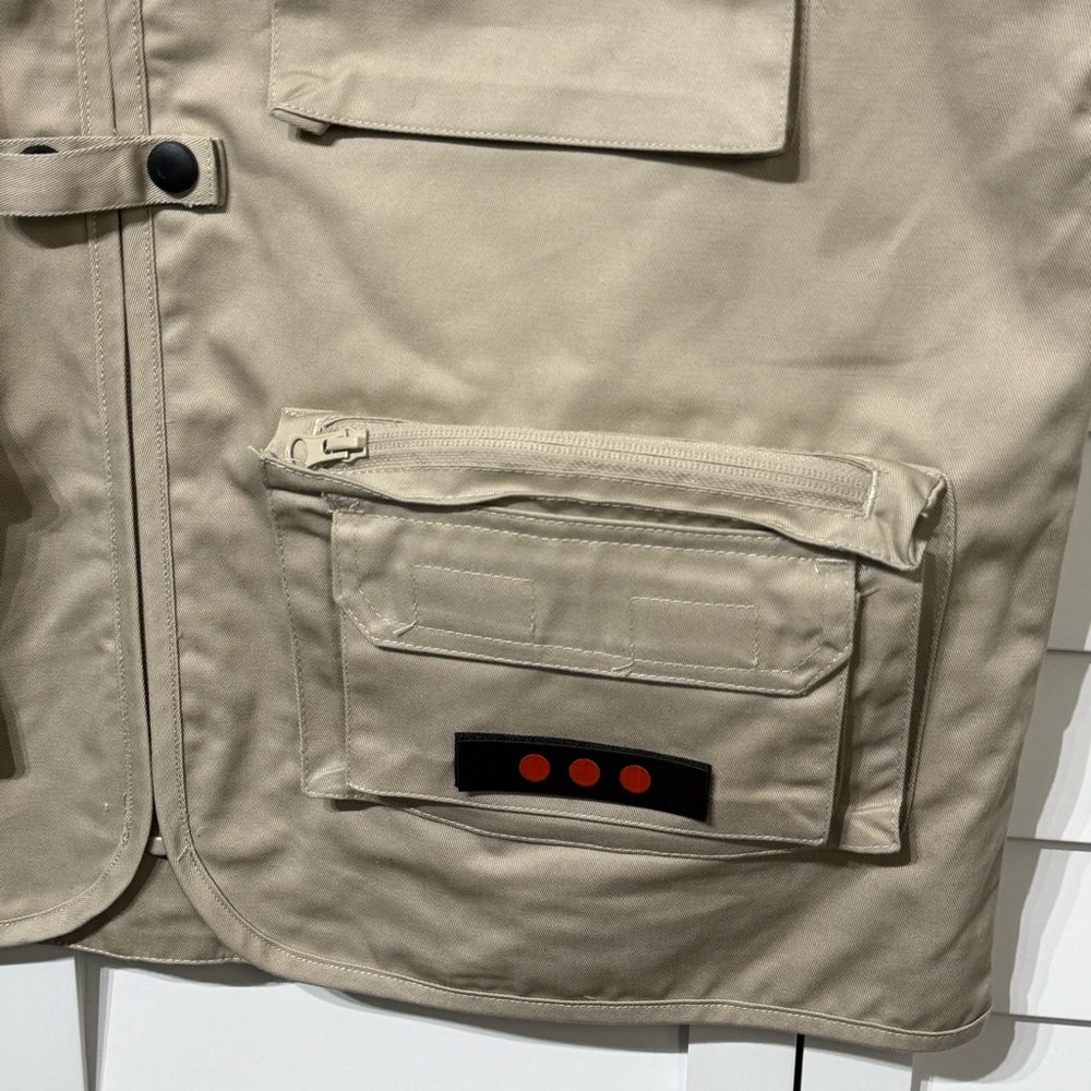 Fortem Utility Vest Prodesign Denmark Multi Pocket Workwear Size L - Picture 5 of 13